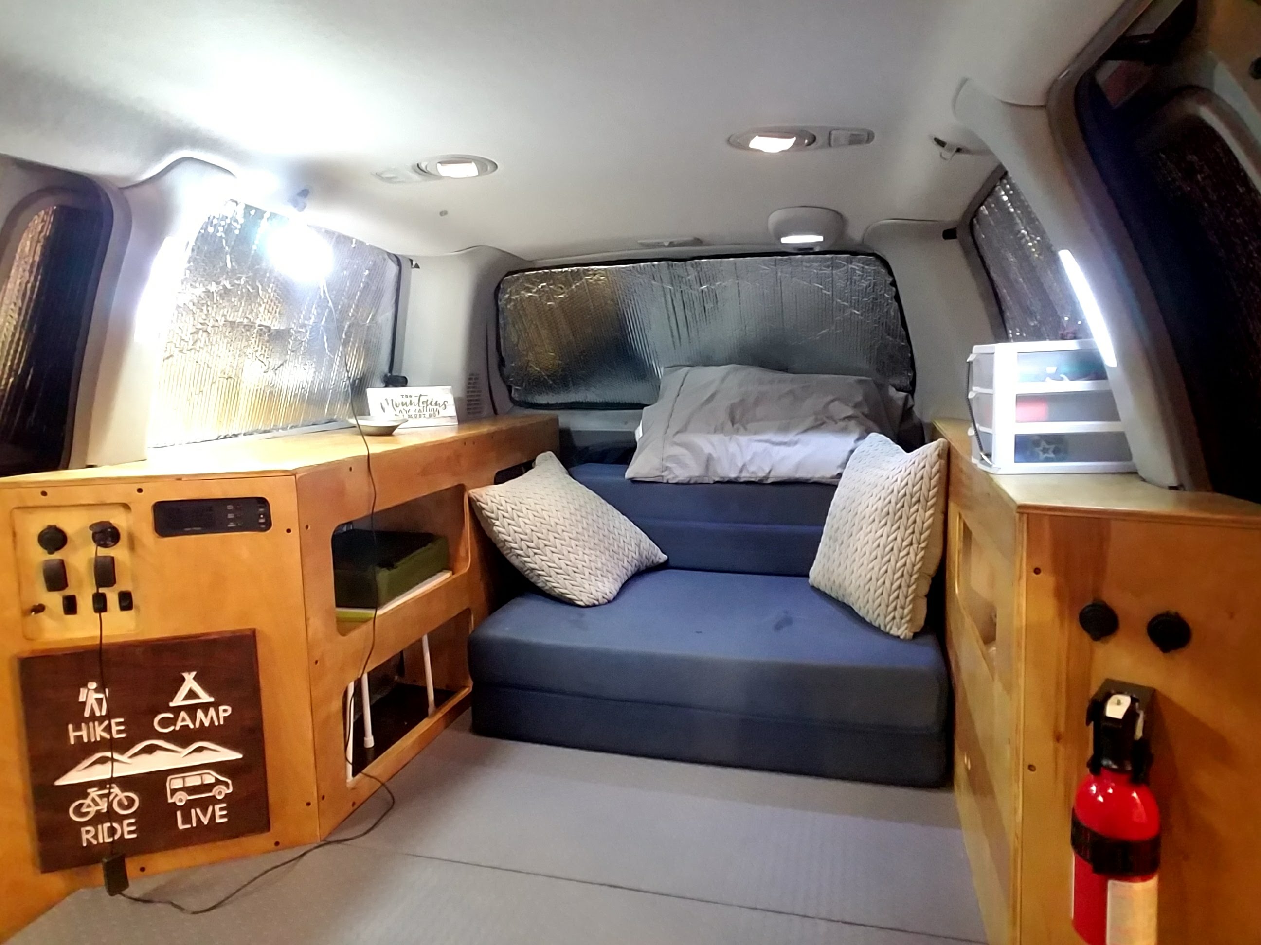 honda odyssey minivan camper conversion